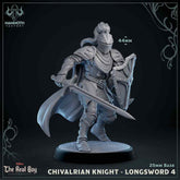 Chivalrian Knights 3D-printed model